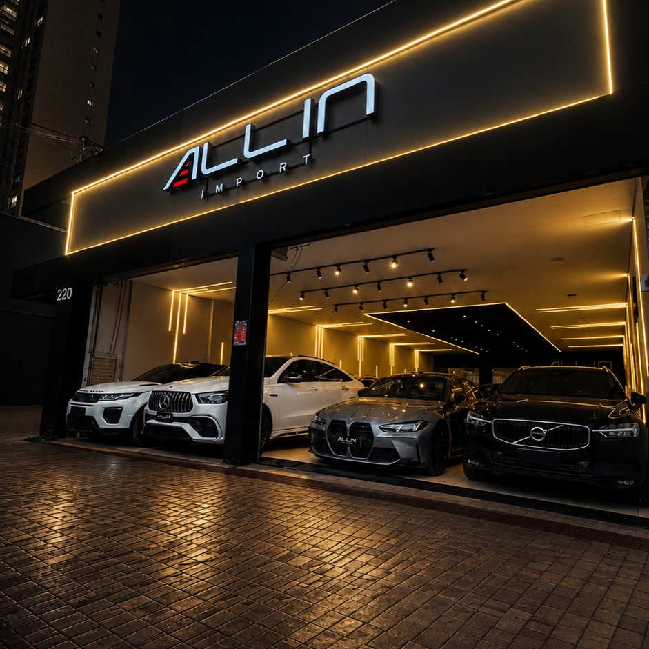 Fachada da Allin Import